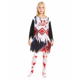 Kids Horror Cheerleader Costume