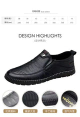 Men PU Leather Office Loafers