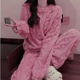 Women's Velvet Pajama Set