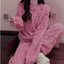 Women's Velvet Pajama Set