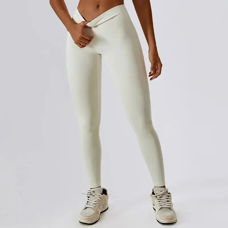Women High Waist Contour Yoga Leggings
