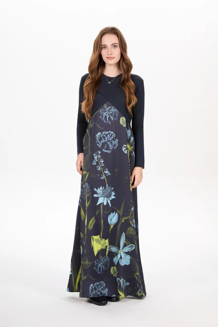 Luxe Satin Knit Maxi Set