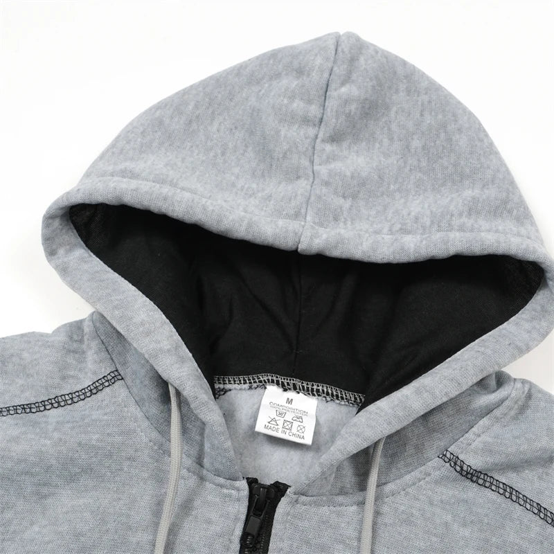 Men's Fleece Zip-Up Hoodie
