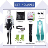 Hatsune Miku Racing Anime Cosplay Outfit