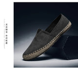 LinenStep™ Men’s Casual Linen Sneakers