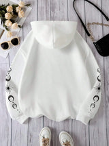 Sun Moon Oversized Hoodie