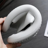 Men EVA Thick Platform Bathroom Slippers