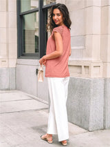 Bella Lace Oversized White Blouse