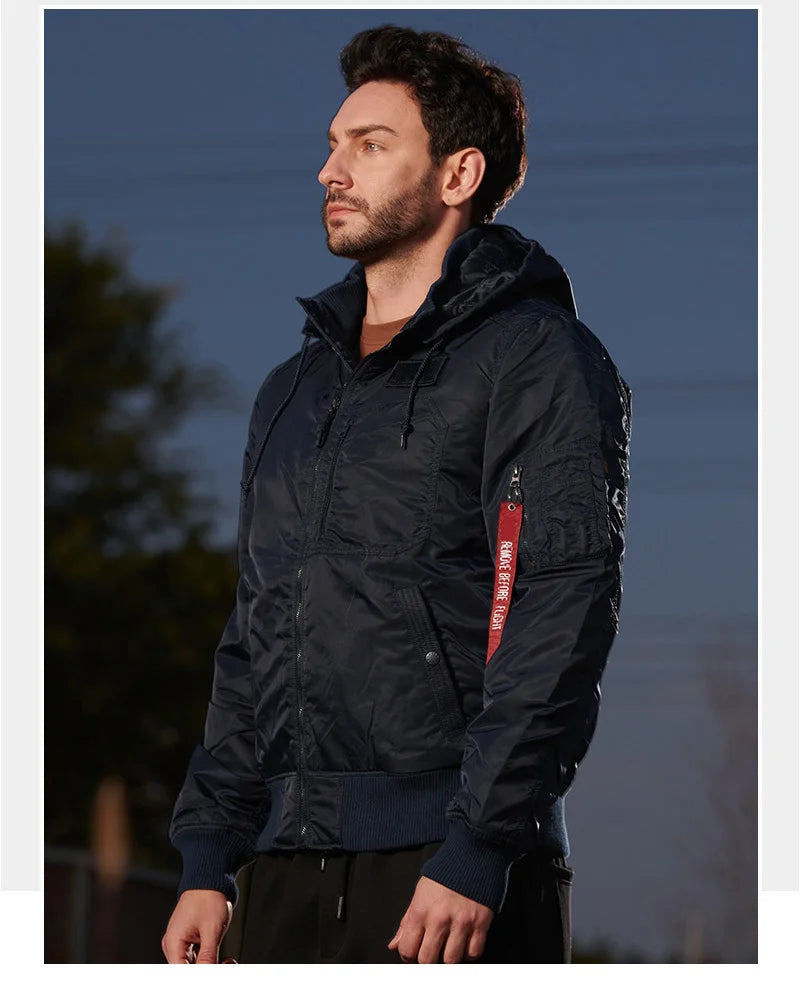 Men’s Padded Waterproof Winter Jacket