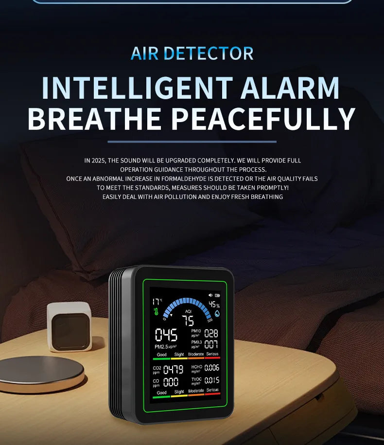10-in-1 Air Quality Detector