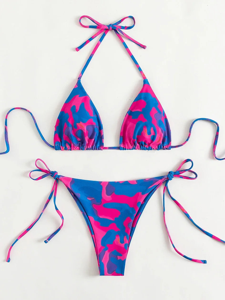 Tie Dye Micro Bikini