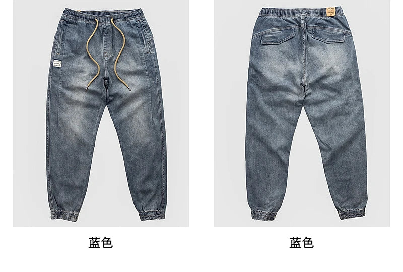 Men’s Classic Washed Blue Jeans