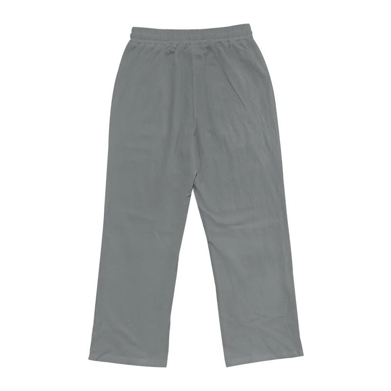 Men’s Cotton Linen Yoga Pants