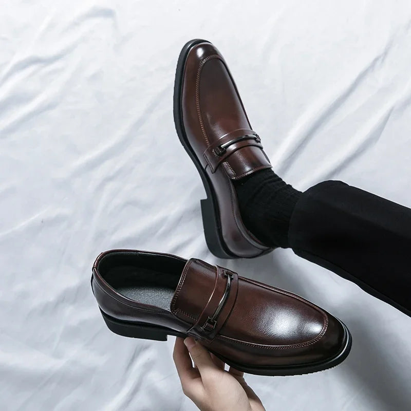 Men’s 2025 Soft Sole Leather Loafers