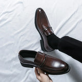 Men’s 2025 Soft Sole Leather Loafers