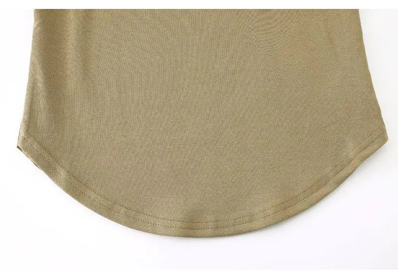 تي شيرت نسائي صيني بإبزيم