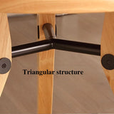 Solid Wood Round Dining Table