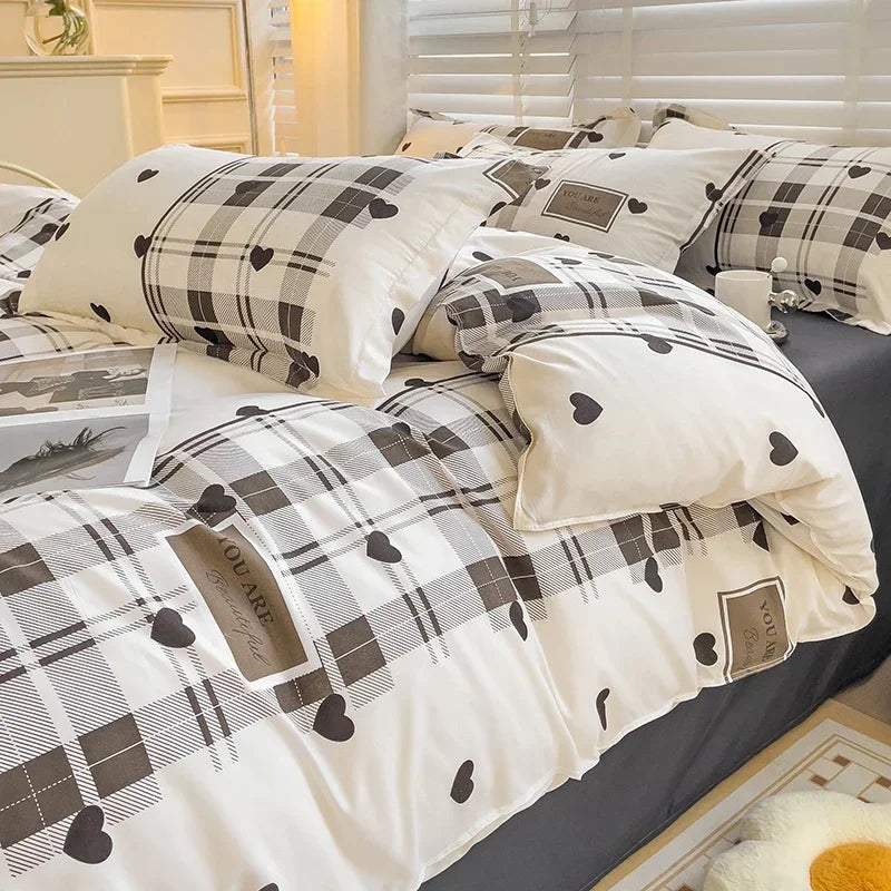 Cartoon Bunny Bedding Set