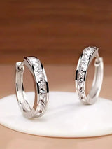 CZ Hoop Earrings