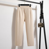 Women's Plus Size High Waist Pants – Autumn Winter