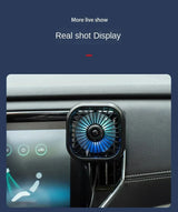 Car Air Outlet Mini USB Fan