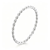 Sterling Silver Wedding Band Ring