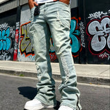 HME Vintage Blue Flare Jeans