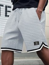 Men's Plus Size Knit Plaid Shorts – Baggy Cargo