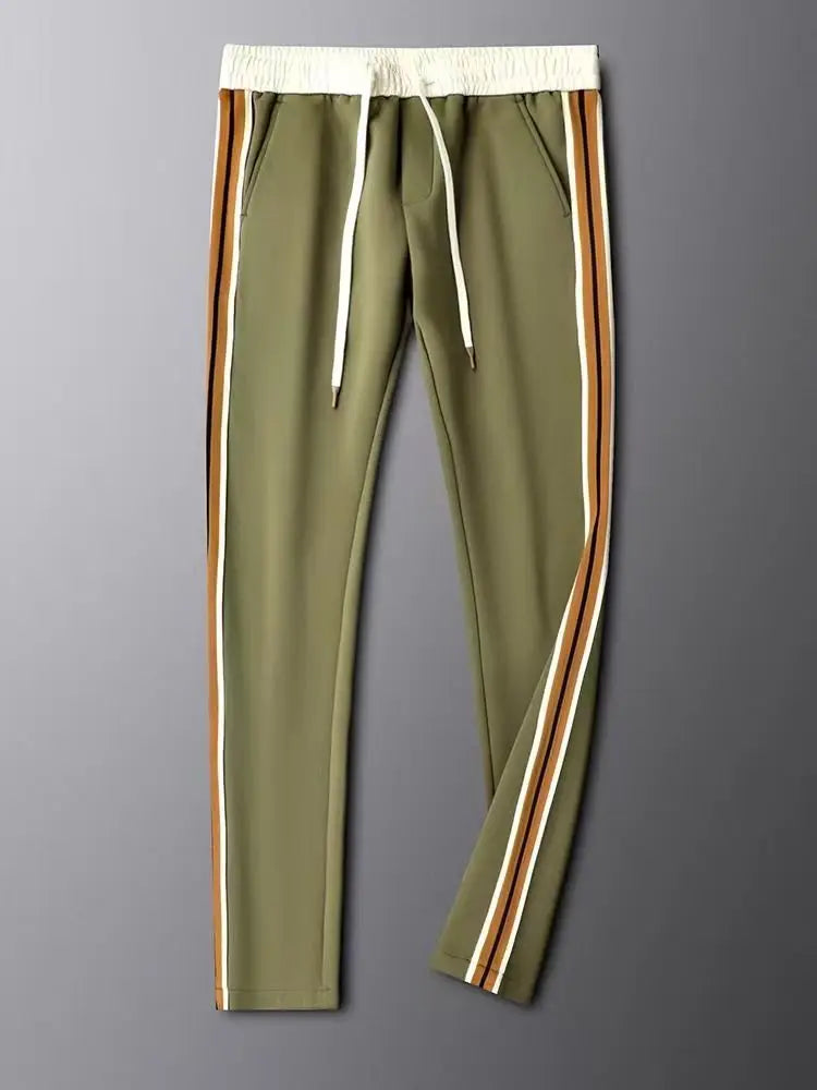 Men's Embroidered Sports Jacket & Pants Set