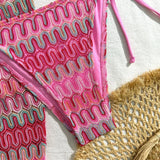 3PCS Brazilian Bikini Set