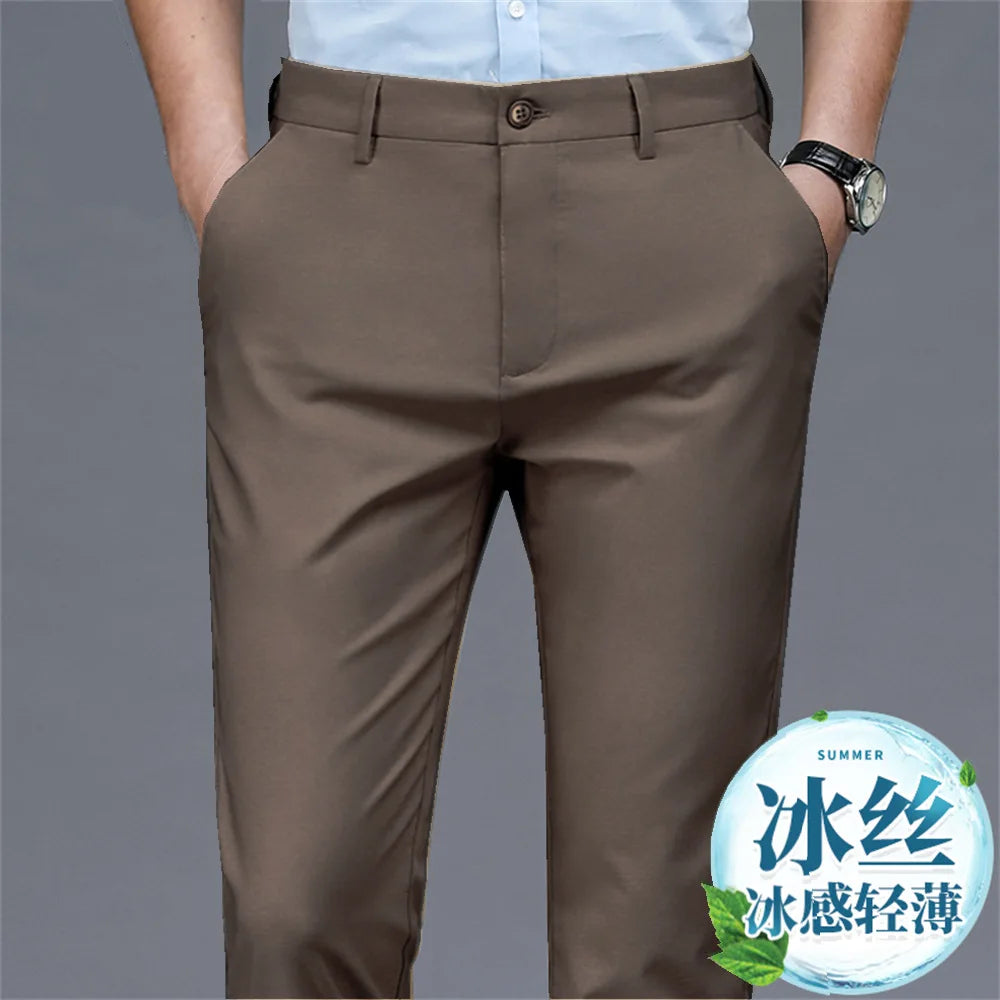 SilkCool™ Men’s Ice Silk Business Pants