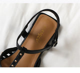 Women’s Pointed Toe Flat Roman Sandals