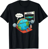 Flat Earth Meme Fitness T-Shirt
