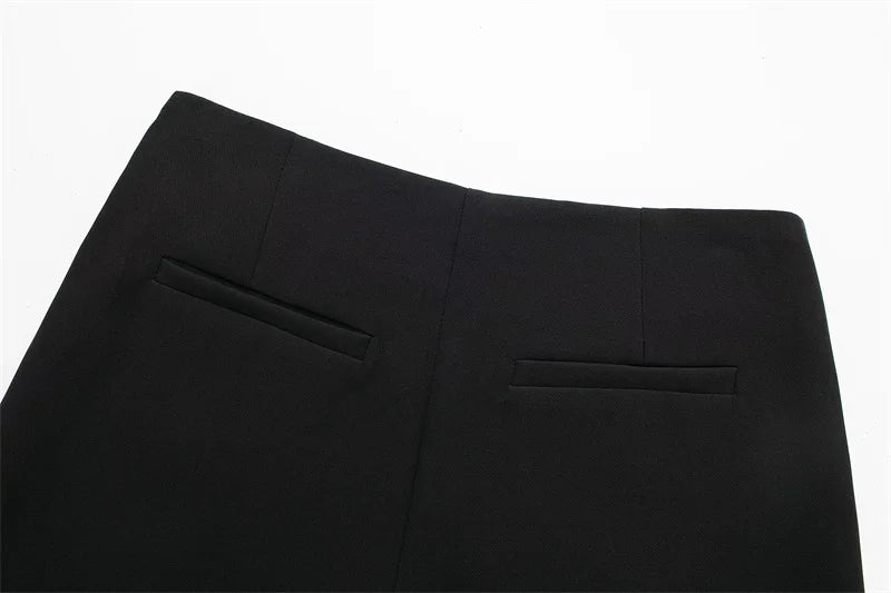 Women Asymmetrical Skort Shorts