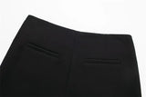 Women Asymmetrical Skort Shorts