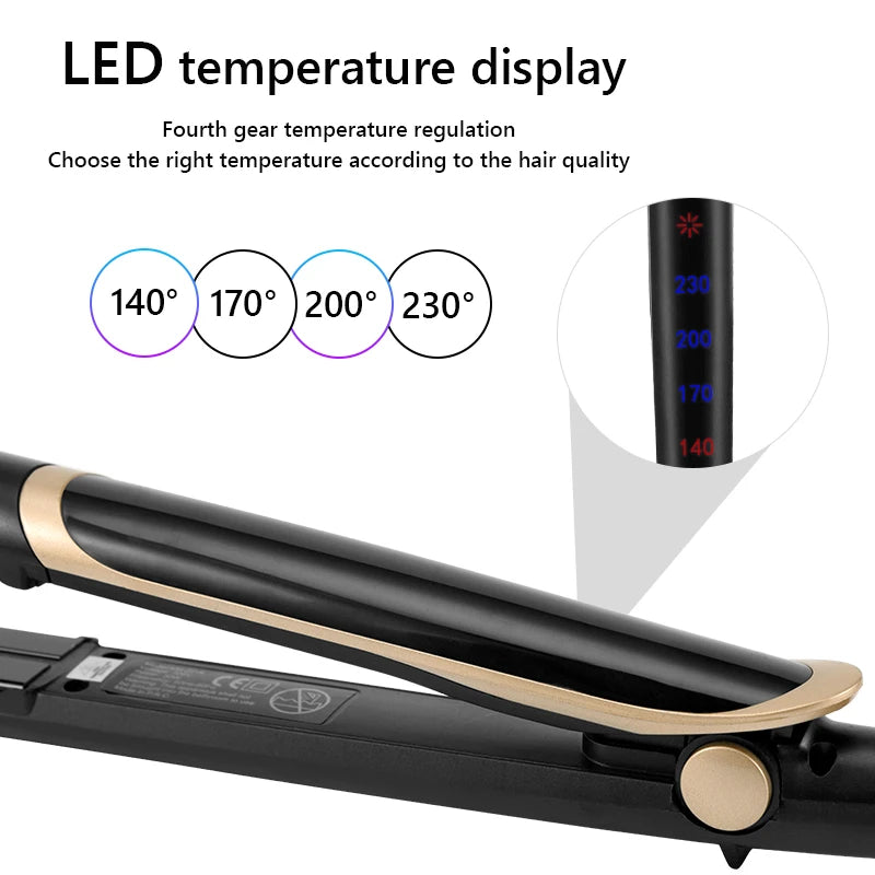 Ultrasonic Infrared Hair Straightener