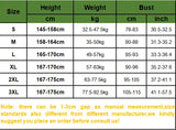 Size chart for Tang Dynasty Blue Hanfu including measurements for height, weight, and bust in various sizes.