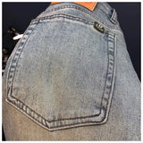 Men’s 2025 Ripped Vintage Jeans