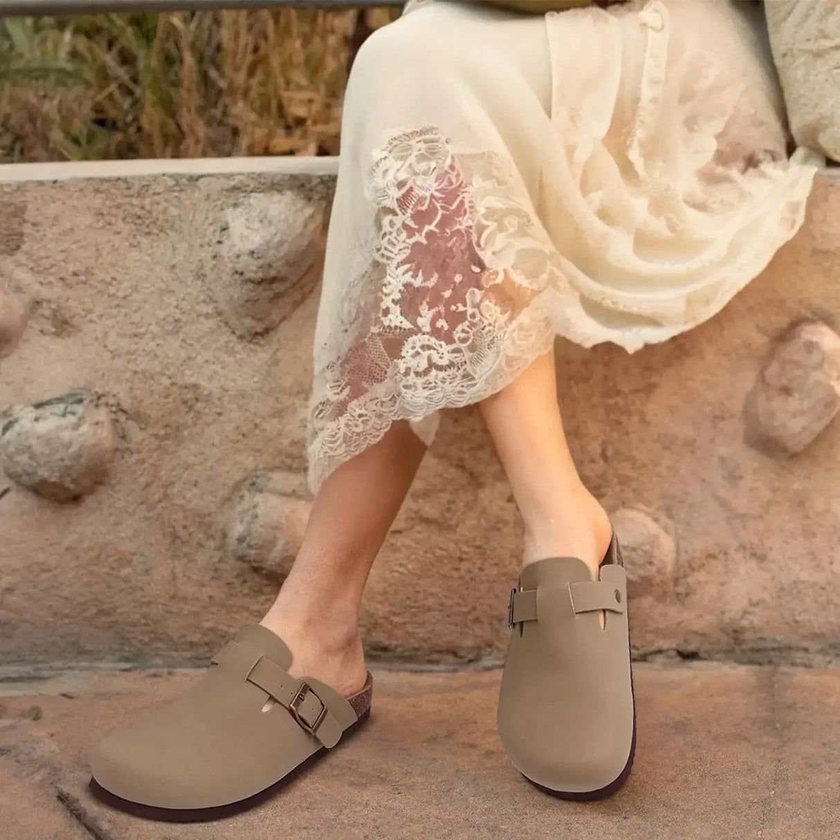 Men Arch Support Mules