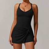 Women Tennis Dress with Shorts