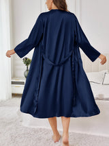 Bella Satin Lounge Robe