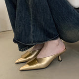 Women’s Luxury Heeled Mules