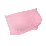 Women S-6XL Strapless Bra Top