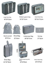 10/7-Piece Travel Organizer Set – Suitcase Packing Cubes