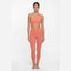 Blush One-Shoulder Yoga Set