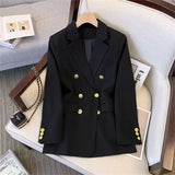 KStyle™ – Korean Slim Fit Blazer (Loose Fit, Temperament Ready, Spring/Fall Wear)