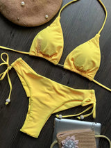 13 Color Triangle Bikini