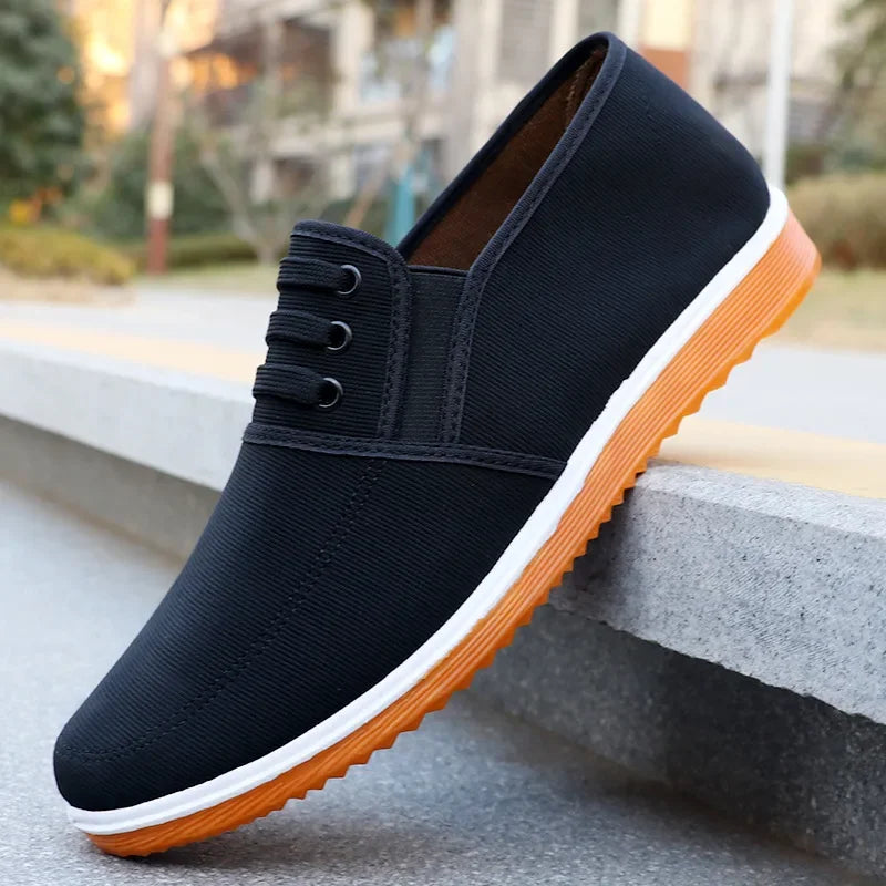 Men Canvas Loafers