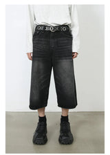 OverEase™ – Vintage Oversize Denim Shorts 2025 (Wide Leg, Relaxed & Throwback Inspired)