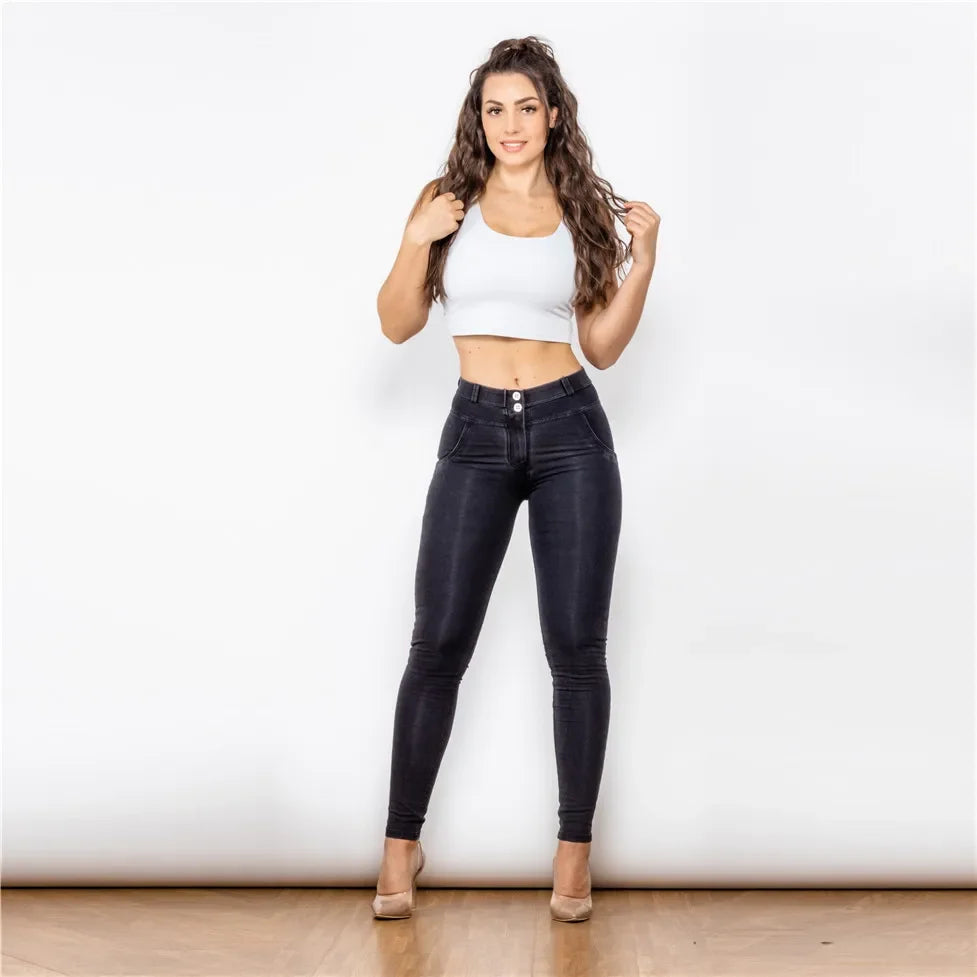 Women Butt Lift Stretch Skinny Jeans